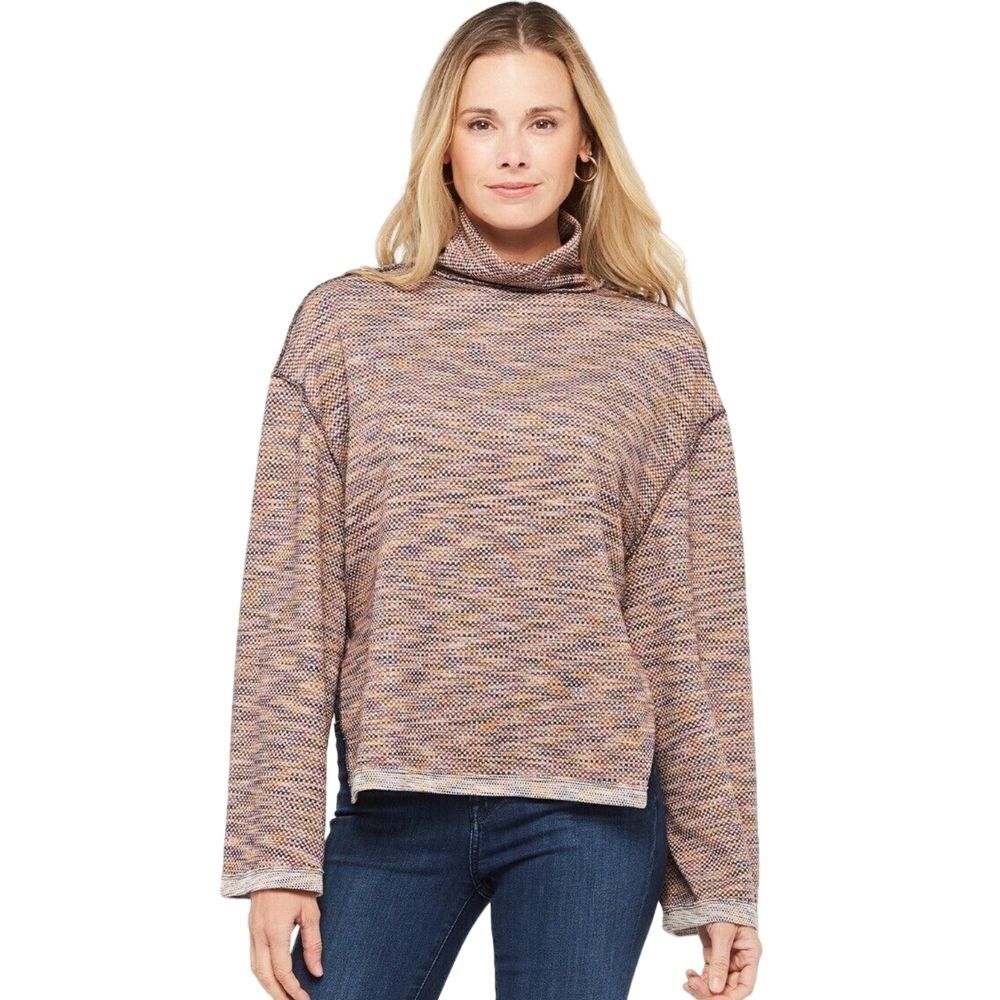 Free People Sunny Days Pullover Turtleneck Top‎ Size Medium